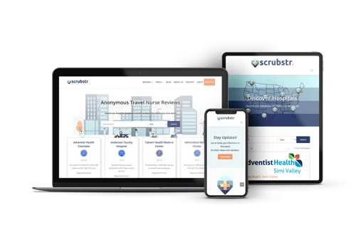 Scrubstr App and Website Development