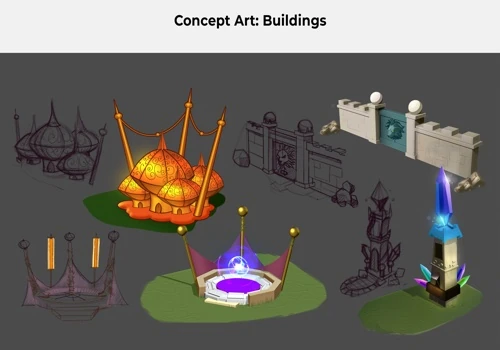 Concept Art: Buildings