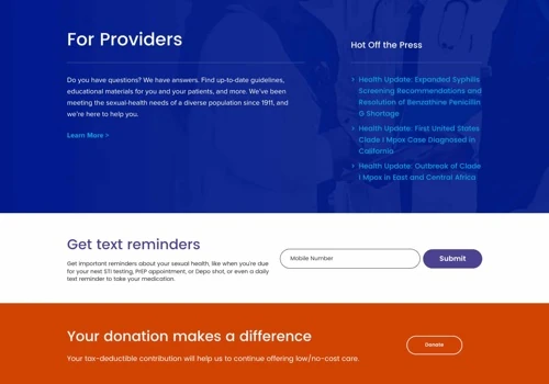 SFCC Website Redesign & Development