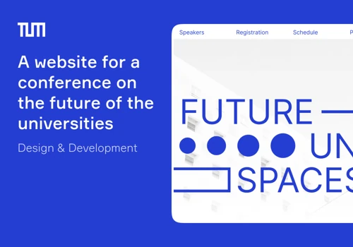 A website for a TUM conference