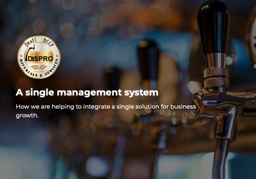 A single management system, how we are helping to integrate a single solution for business growth.