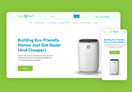 Website & SEO - Environmental Construction Company