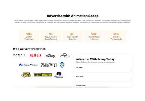 Monetization Redesign for Animation Scoop
