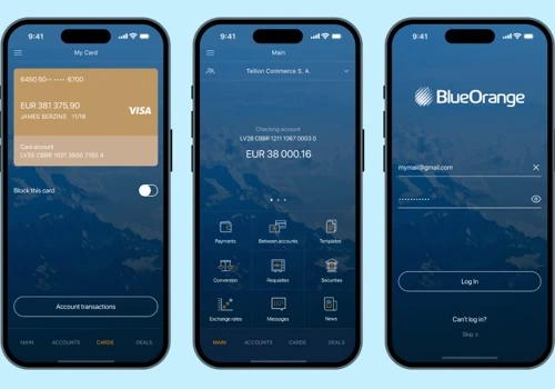 BlueOrange App: Empowering Banking Experience with