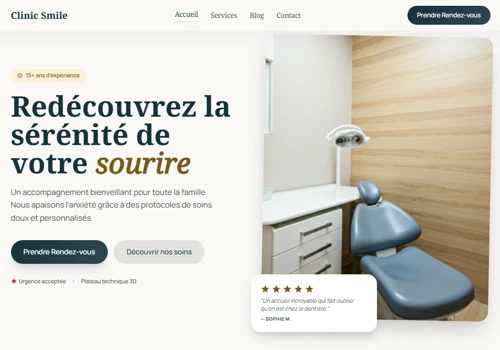 Dentist Website