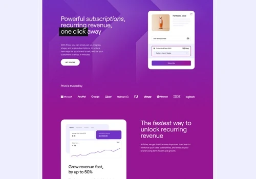 Prive UX/UI Design and Website