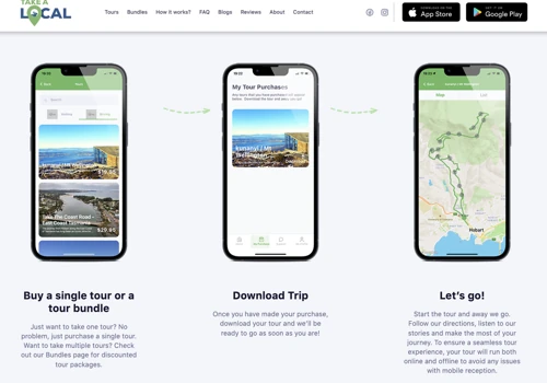 Flutter Mobile App for Tours and Travel Company