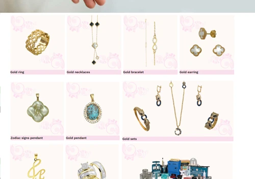website development and SEO "Leopard Jewelry"