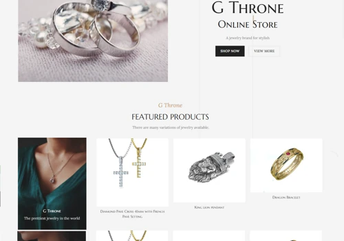 Website development and SEO "G-Throne"