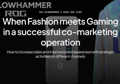Successful Co-Marketing: Blowhammer x Asus ROG