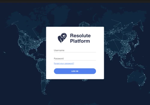 UI/UX design for complex web application