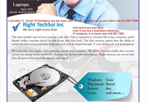 Disaster Recovery Hard Drives, SSD, PC, Servers, Cloud Recoveries (Data loss OR Corruption)
