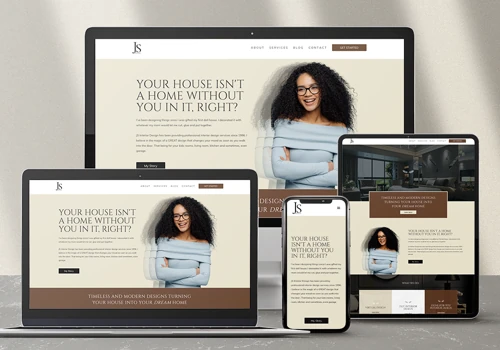 Interior Design Web Design