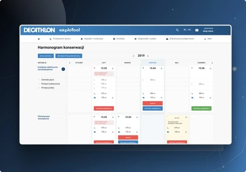 Store management app for sporting goods retailer