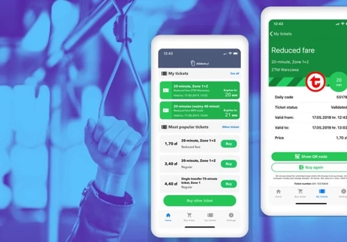 Ticketing app designed for public transportation