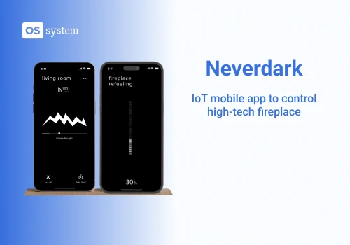 IoT Mobile App For High-tech Fireplace Control