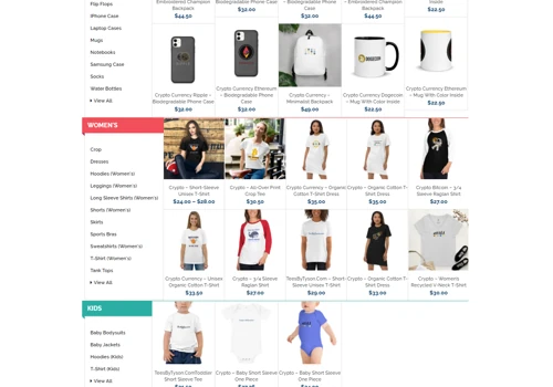 E-Commerce for TeesByTy