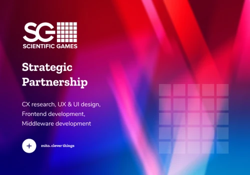 Strategic partnership with a leader of the lottery industry