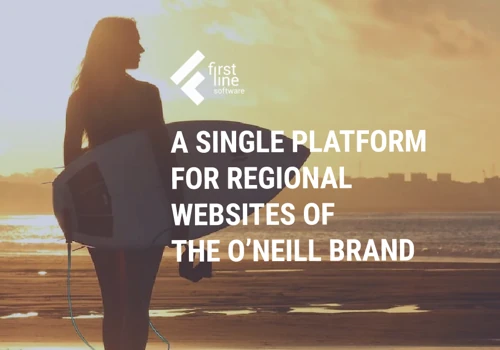 Single platform for Websites of the O’Neill