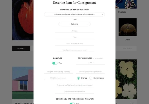 A platform for art lovers