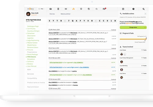 nJoy custom ERP and Product Lifecycle Management