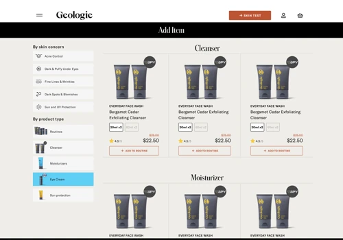 Ecommerce - UX/UI redesign & Optimization