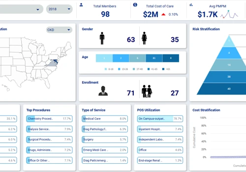 BI Insights for Disease Prediction Model