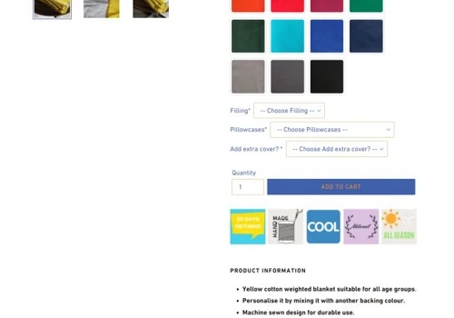 Shopify website for Sensory Owl