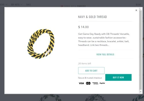 Shopify development for Dona Bela