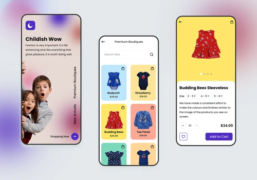 Kids Boutique App