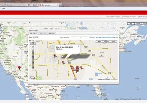 GPS Monitor Panel Screenshot