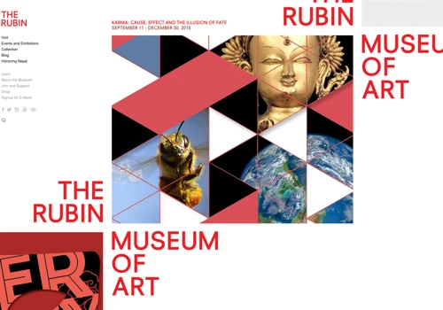 Web Development for Rubin Museum