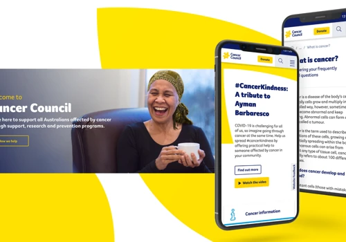 Project for Cancer Council Australia