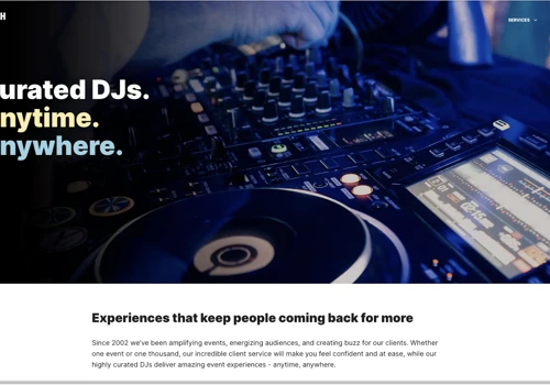 Scratch Event DJ's - Key Messaging & Branding