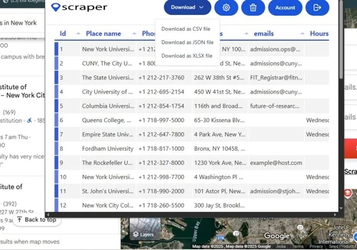 Lead Generation via Google Maps