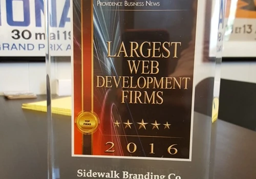 Sidewalk Branding Co. Named Top Web Developer