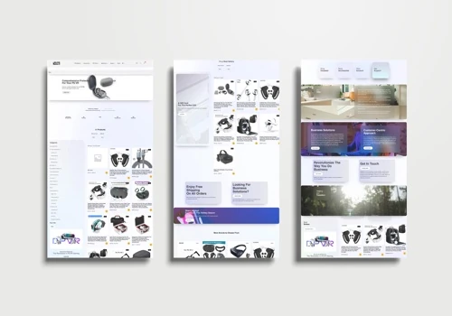Virtual Reality store offering VR Headsets