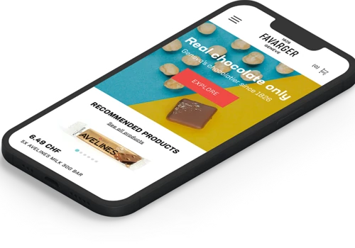 Shopify Webshop for Favarger