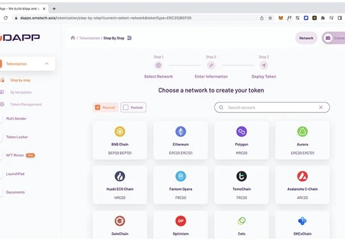 OdApp Tokenization platform