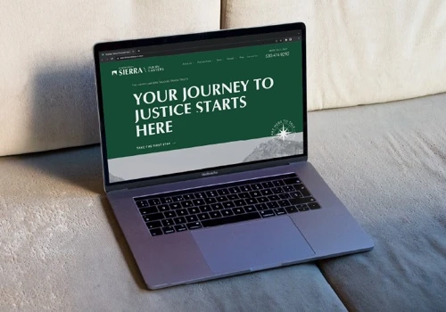 Porter Simon Sierra Injury Lawyers - Branding, Web