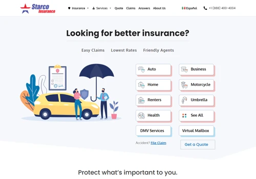 Redesign Insurance Website for User Experience