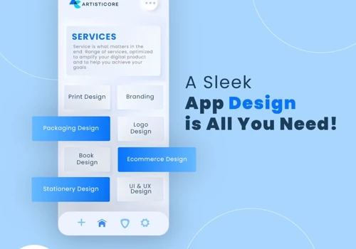 Mobile app design