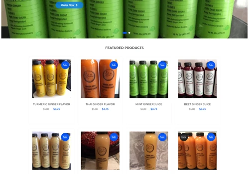 FMCG eCommerce Logo Design and Website Development