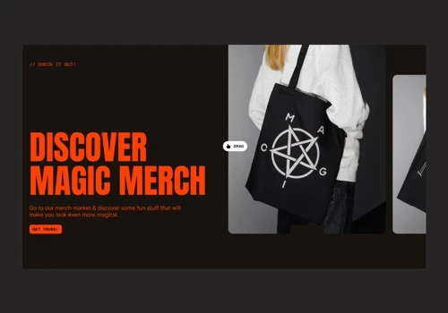 Magic Film website development