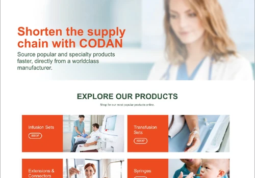 A client's first ecommerce site
