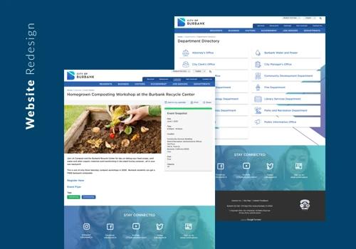 City of Burbank Website Redesign