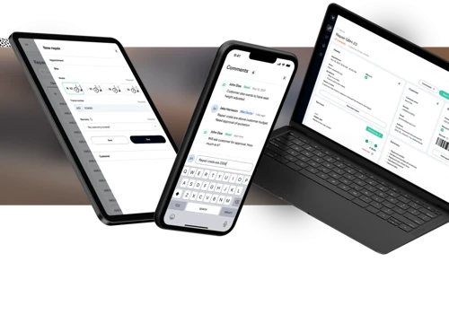 A streamlined repair process with service platform