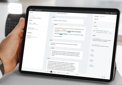 Product to let AI speak with patient for Medtech