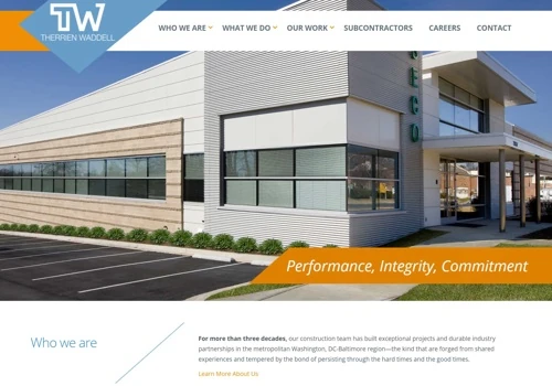 Therrien Waddell - Website Redesign