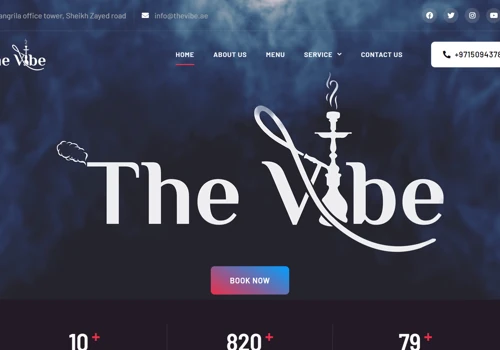 Classic Informative website with customization